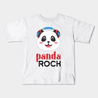 Panda Rock Kids T-Shirt